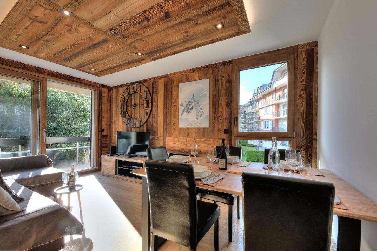 Appartement Familial Au Pied De La Telecabine 4* Saint-Gervais-les-Bains Exteriör bild