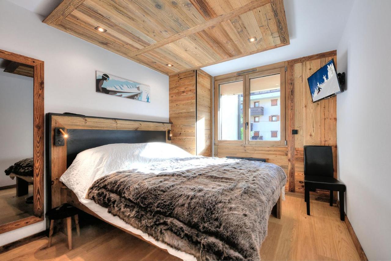 Appartement Familial Au Pied De La Telecabine 4* Saint-Gervais-les-Bains Exteriör bild