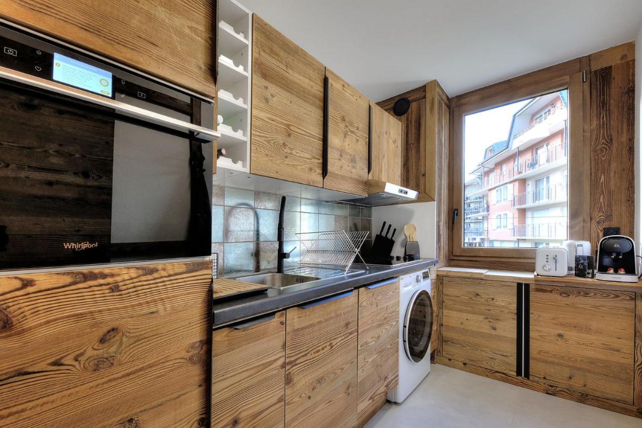 Appartement Familial Au Pied De La Telecabine 4* Saint-Gervais-les-Bains Exteriör bild