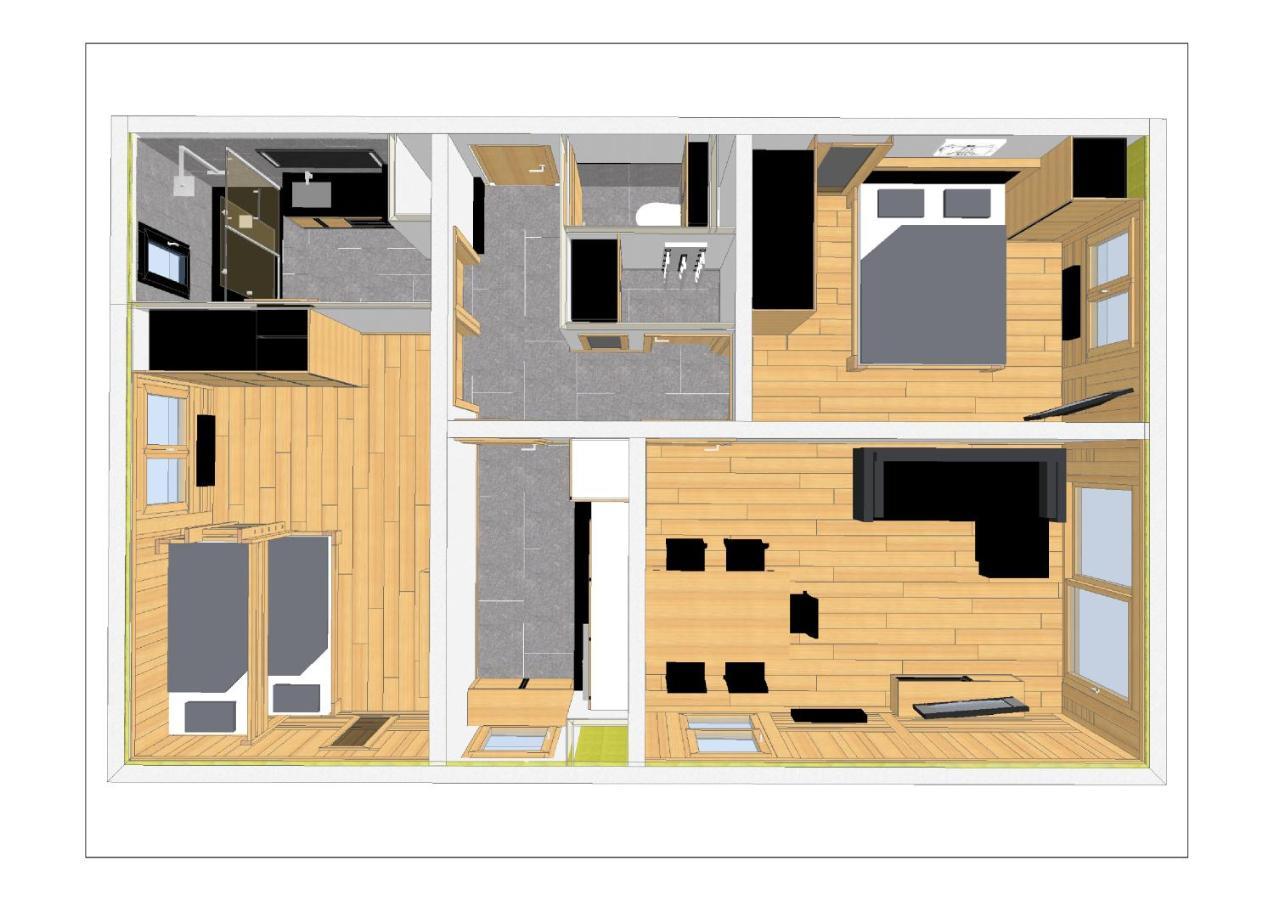 Appartement Familial Au Pied De La Telecabine 4* Saint-Gervais-les-Bains Exteriör bild
